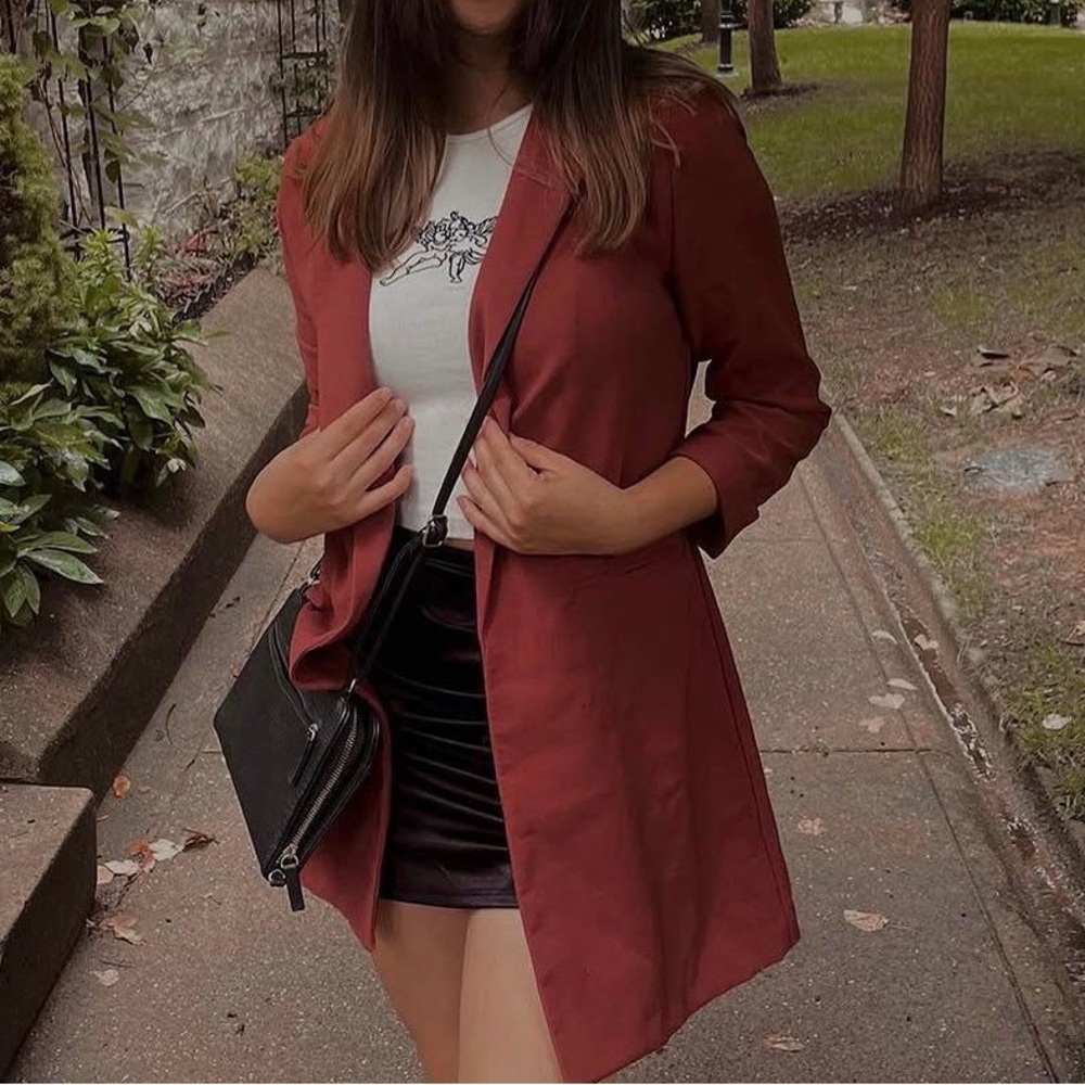 Windsor Women's Rust Blazer